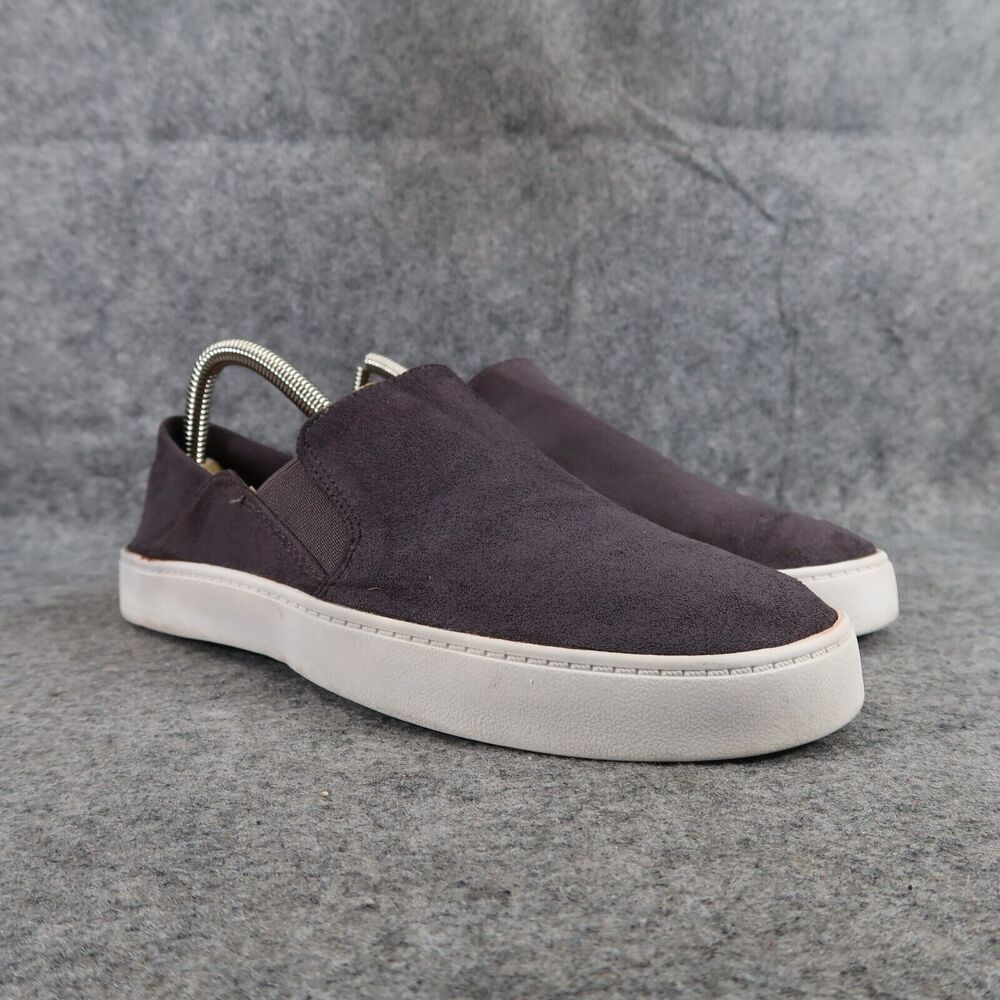 Steve Madden Shoes Womens 8.5 Sneakers Slip On Fashion Casual Fayna Grey Fabric